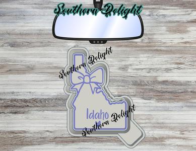 Idaho w/ bow Freshie Mold