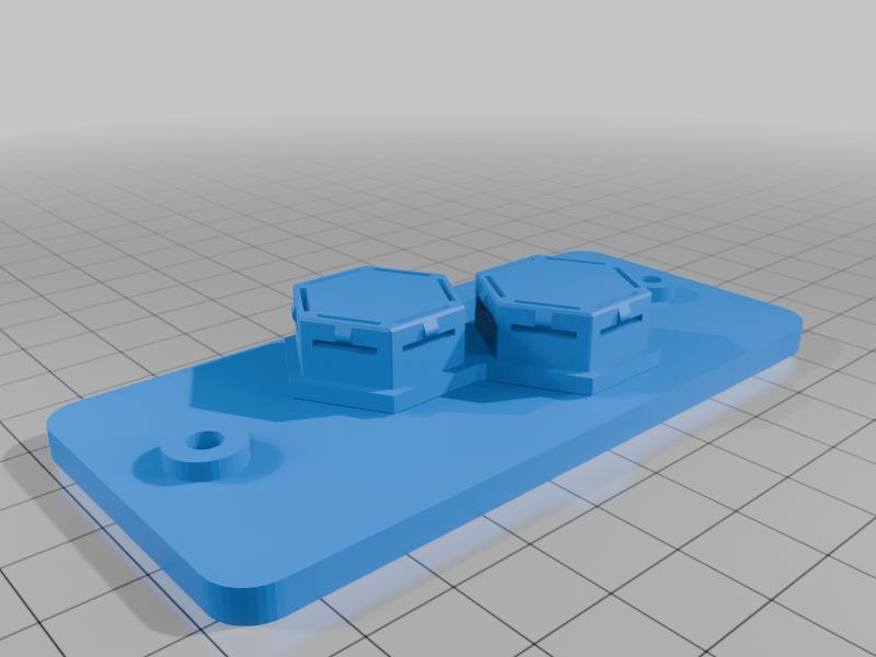 Honeycomb Storage Wall -- Telekom Glasfaser Modem 2 (ONT) holder