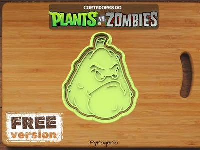 Plants vs Zombies Squash Cookie Cutter