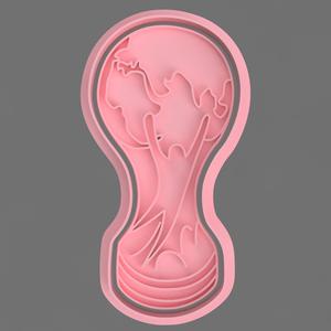 WORLD CUP CUTTERS FOR COOKIES AND FONDANT