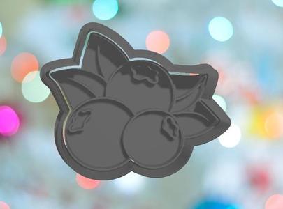 Blueberry Bunch Cookie Cutter
