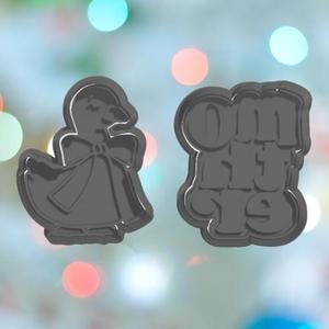 Mothers Day Mother Goose Cookie Cutter Set