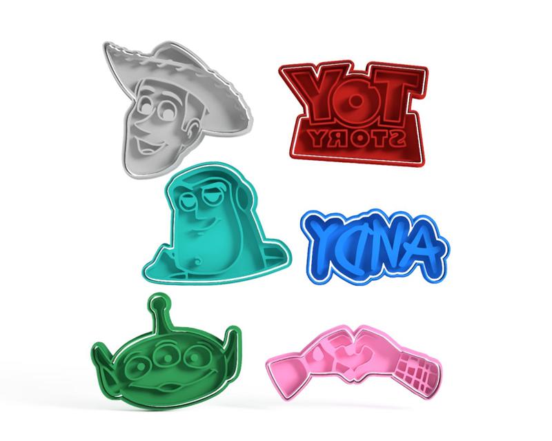 Cookie cutters Toy Story