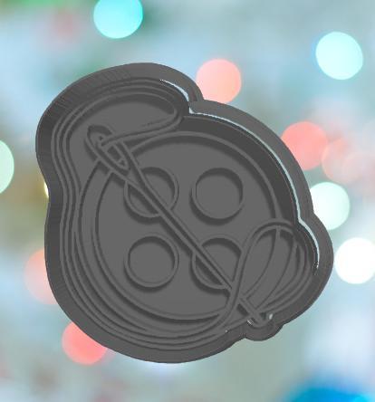 Coraline Button With Thread Cookie Cutter