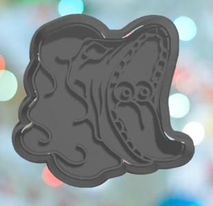 Beetle Juice Monster Cookie Cutter