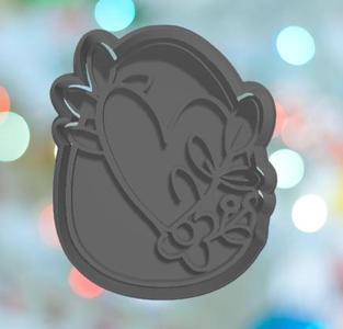 Easter Floral Egg 1 Cookie Cutter