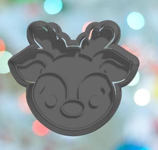 Christmas Reindeer Cookie Cutter