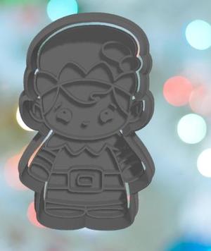 Christmas Boy Elf Cookie Cutter