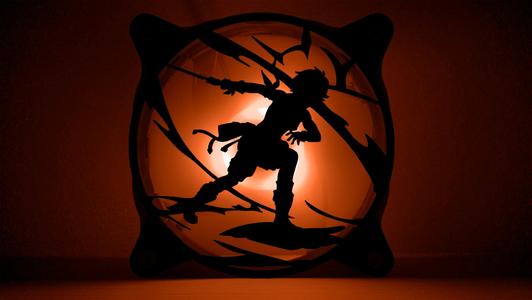 Genshin Impact Bannett PC fan grill cover