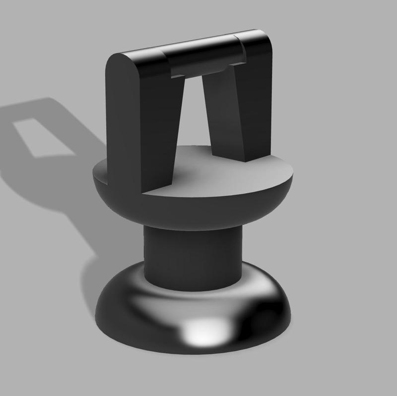 Curtain Glider (compatible with IKEA VIDGA hooks and 6.3mm rail)