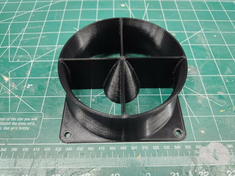 120mm Fan Exhaust Duct