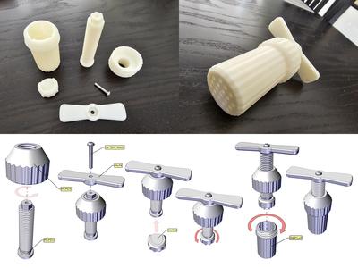 Garlic press