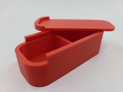 Compact box with lid