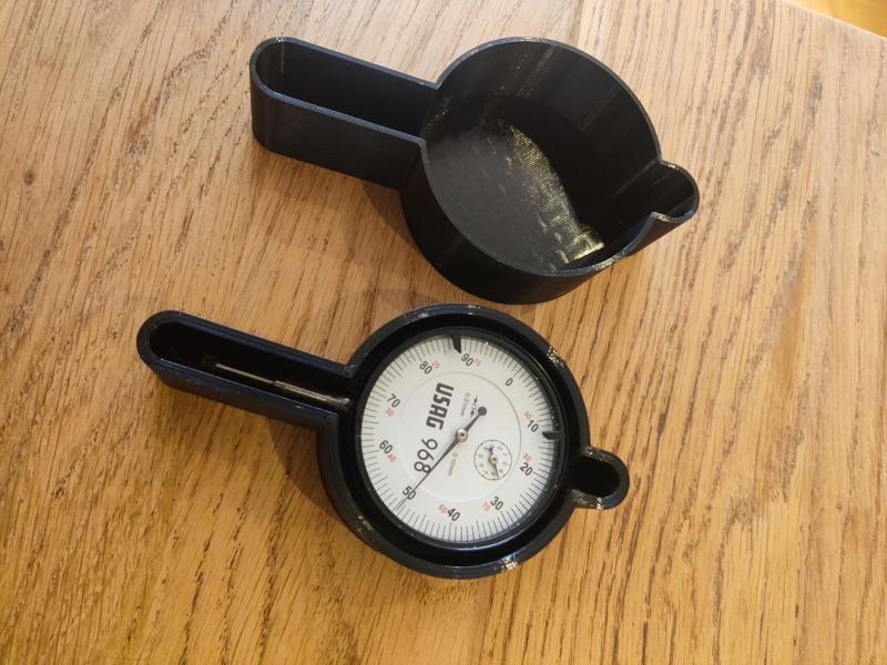 Dial indicator gauge case