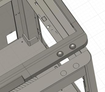 Bambu Lab X1C riser for led lights