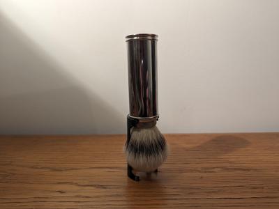 Mühle travel shaving brush stand
