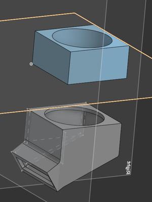40 mm Axial to Radial Fan Adapter