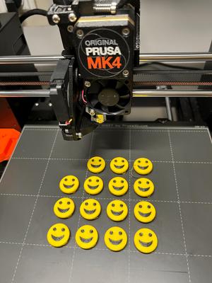 happy and sad smiley face  icone magnet for Fridge