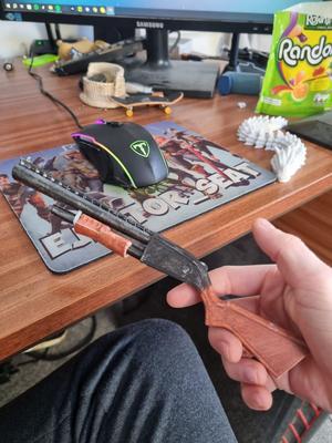 Fortnite Pump Shotgun working slide, seperate parts