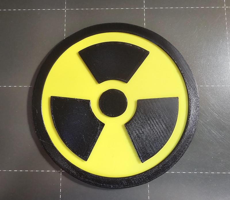 Radioactive Nuclear symbol Fallout