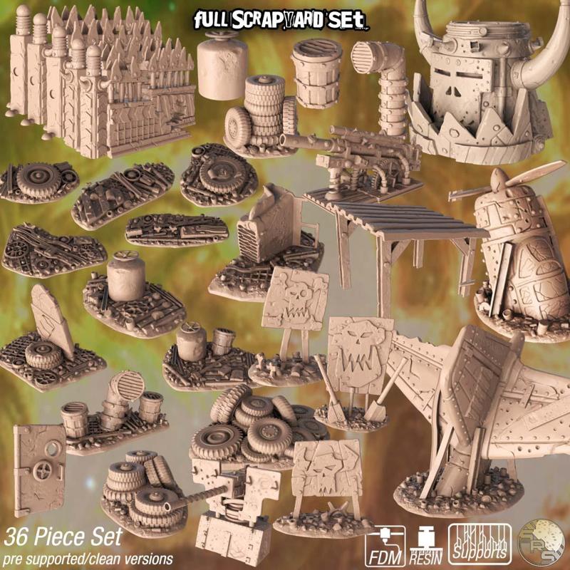 Scrap Scatter Terrain