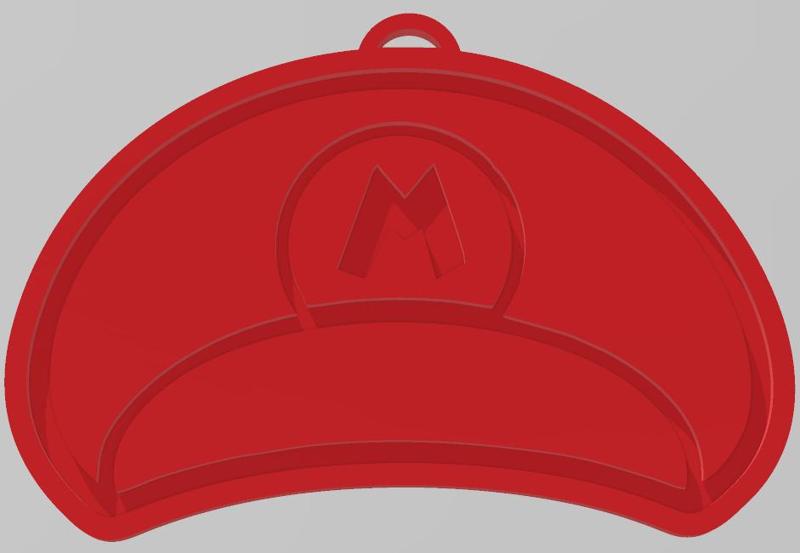 EASY TO PRINT, MARIO, CHRISTMAS ORNAMENT