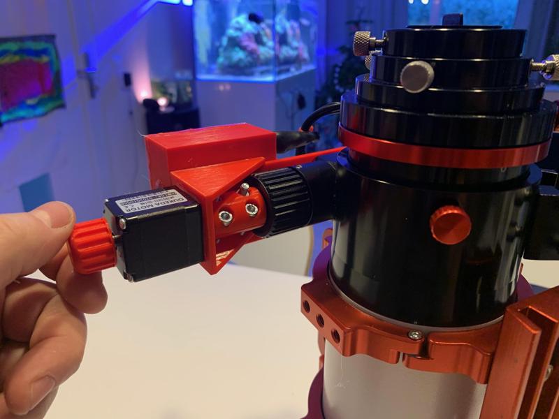 Askar FRA400 Focuser mount and dew shield