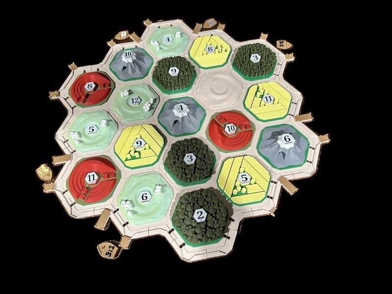 3D Catan But Bigger