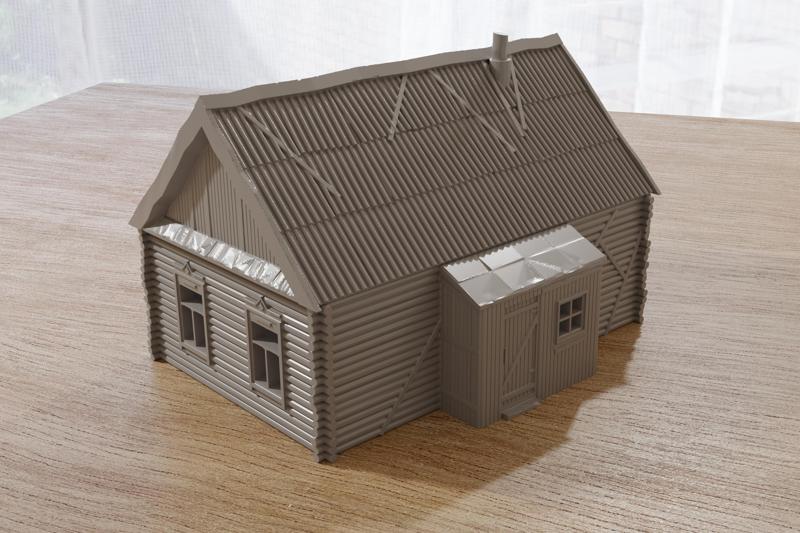 Soviet Izba Eastern Front House