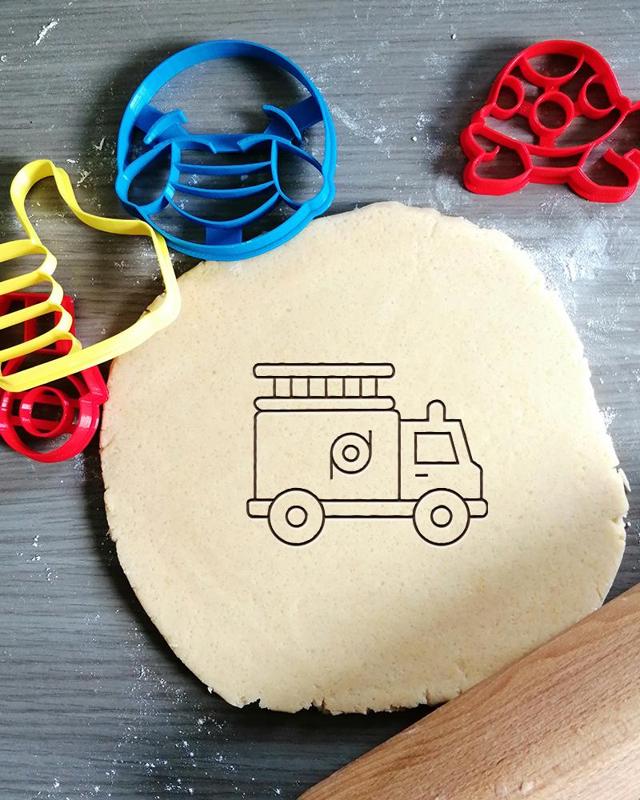 Firetruck Cookie Cutter
