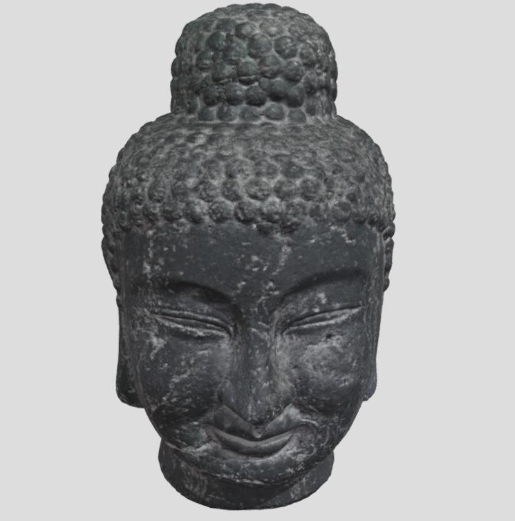 Buddha head（scanned with Revopoint POP 2）