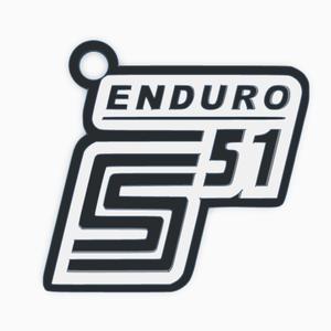 SIMSON S51 - KEYCHAIN