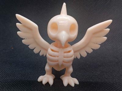 Pidgey Skeleton Toy Pokemon Inspired Figurine 