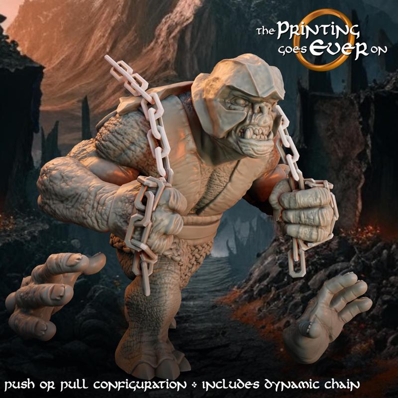 Siege Transport Troll - Modular - Presupported