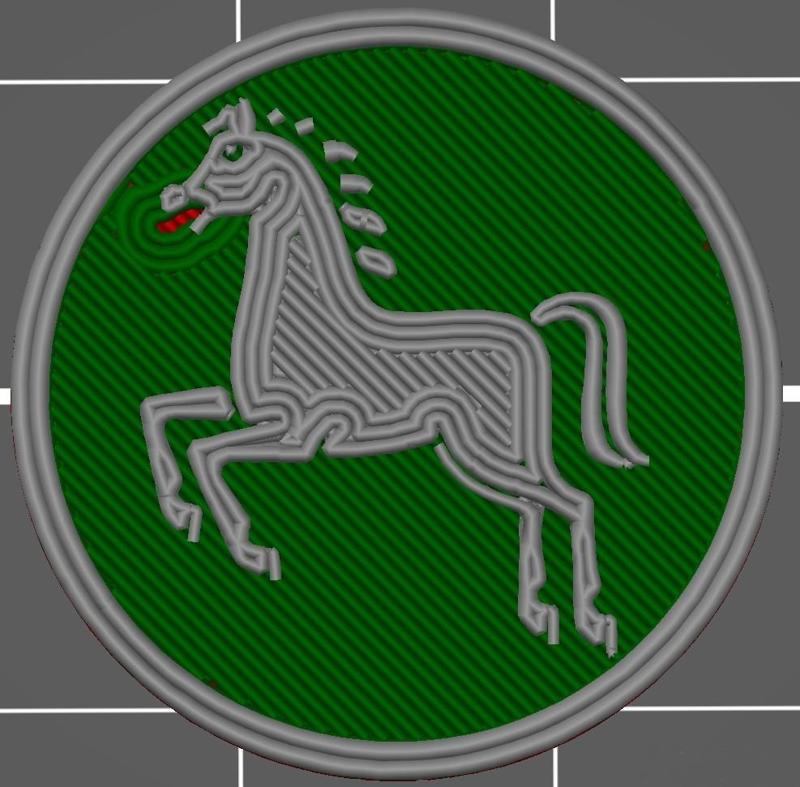 Token / coin Jamenský kůň