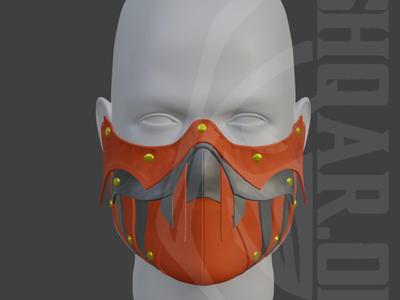 Ermac mask  from MK1 - Jerod's keeper