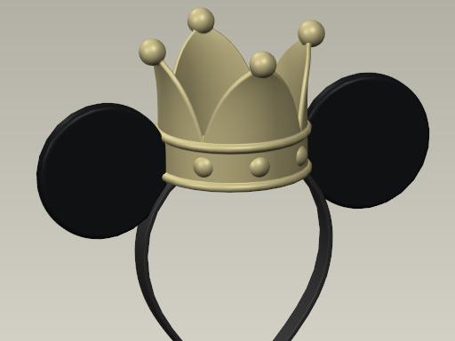 Mickey Mouse Headband Crown 