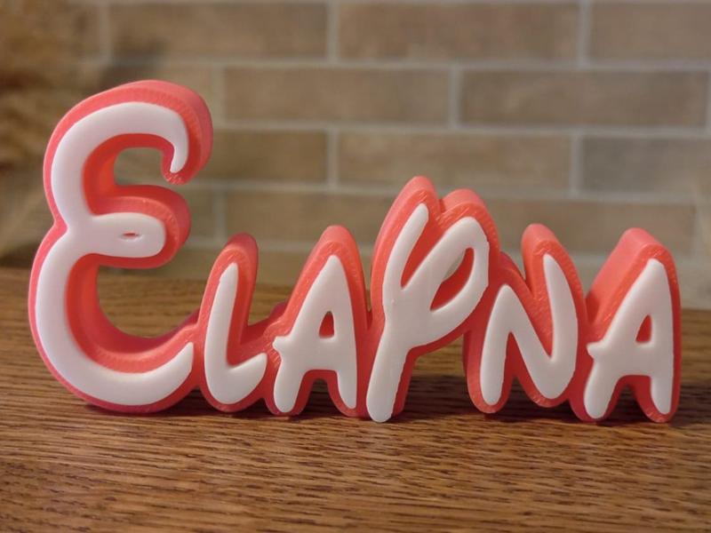 Elayna Disney Name Sign Decorated Room child Birth