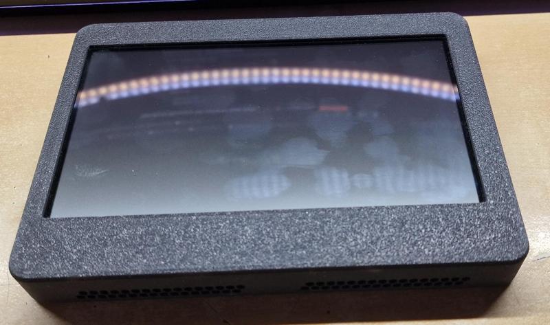 Waveshare 7HP-CAPQLED HDMI display enclosure