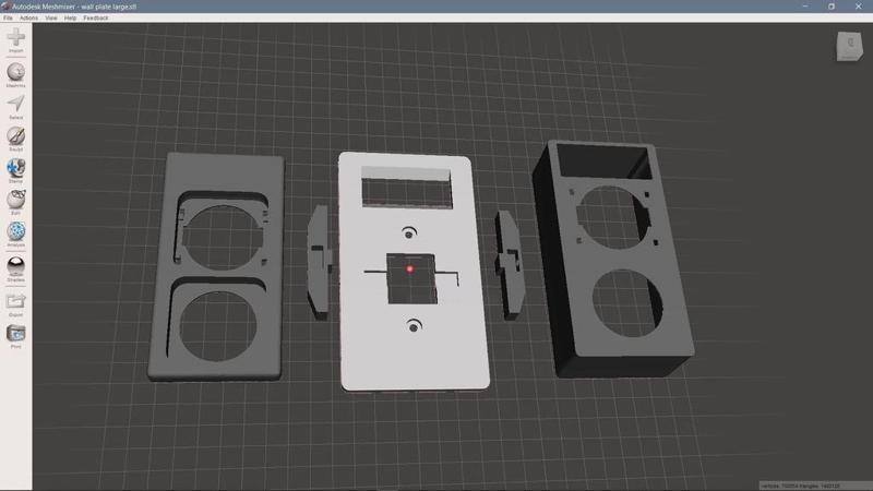 WiFi Switch cover for ABB Busch Jaeger wall sockets and switches