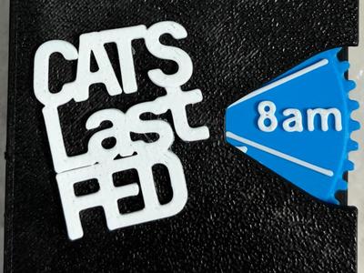 Cats Last Fed