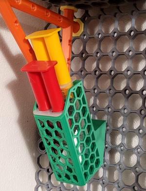 Multiboard Hex Bin 2x2x5 Multiconnect Angled