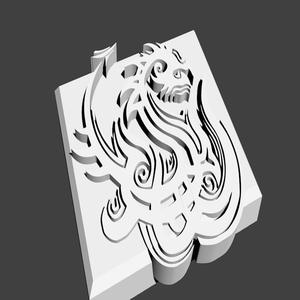 dragon paper weight