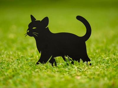 cat garden decoration