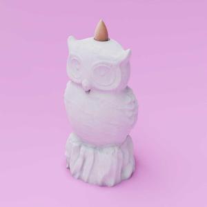Smoke cascade mold "Owl".