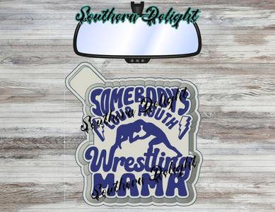 Loud mouth wrestling mama freshie mold