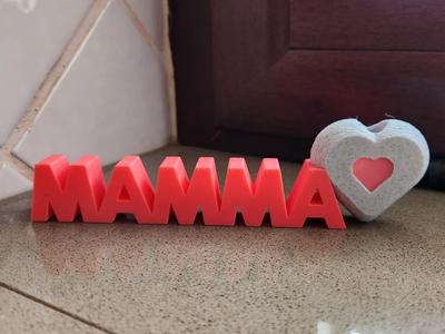 Mom with heart