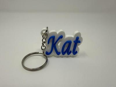 Key Chain Name Charm (Kat)
