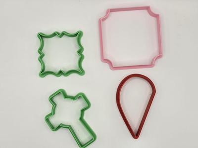Fun Shapes 1 Cookie Cutter Playdoh Frame Pack