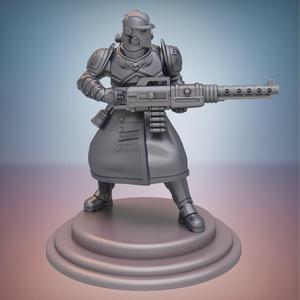 Sanctus Manipulus. Automatic Heavy AP Rifle specialist.